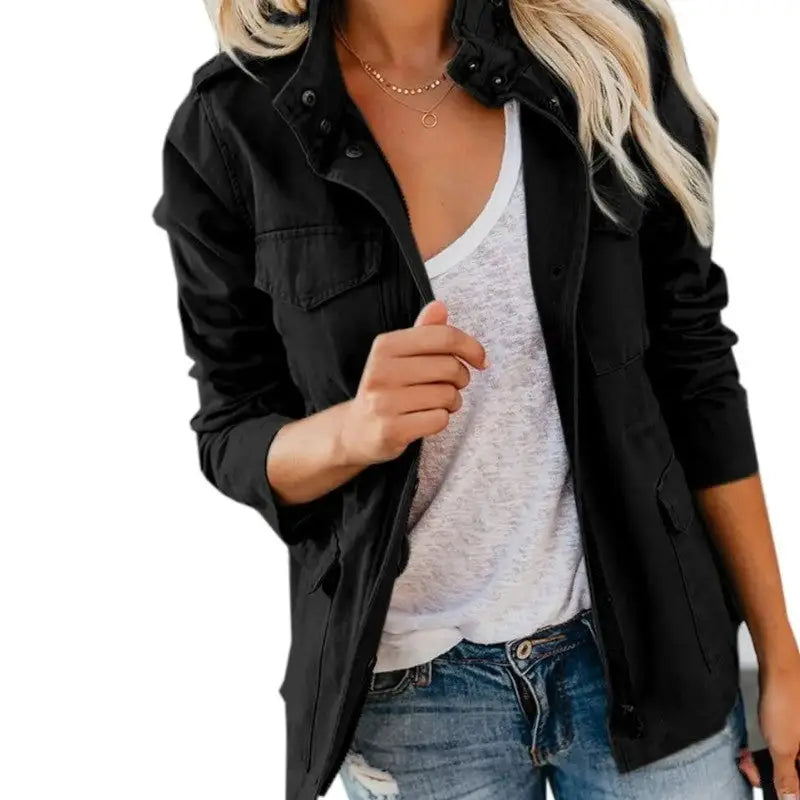 Veste style militaire femme