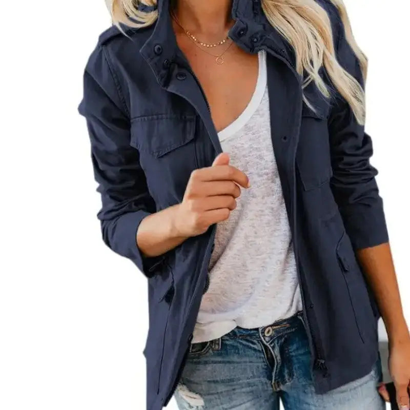 Veste style militaire femme
