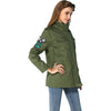 Veste treillis femme kaki militaire