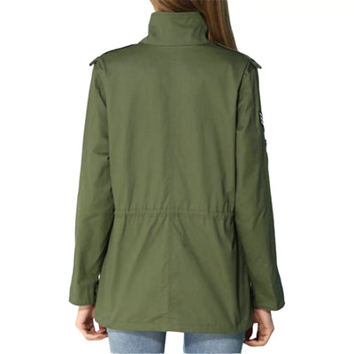 Veste treillis femme kaki militaire