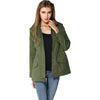 Veste treillis femme kaki militaire