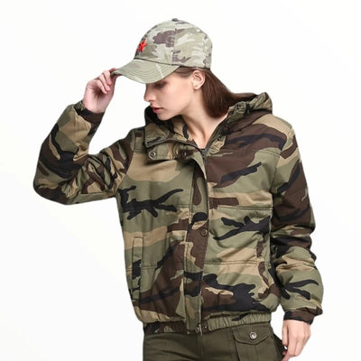 Veste treillis femme militaire