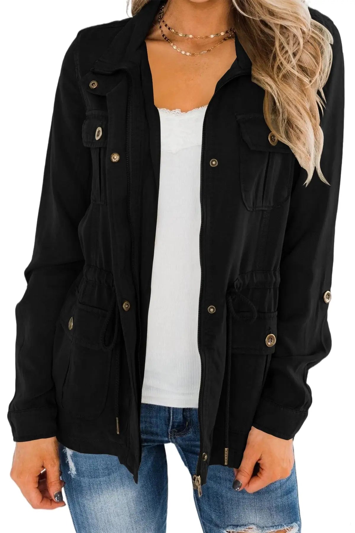 Veste treillis femmes